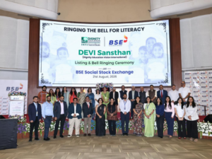 DEVI Sansthan marks listing on BSE Social Stock Exchange
