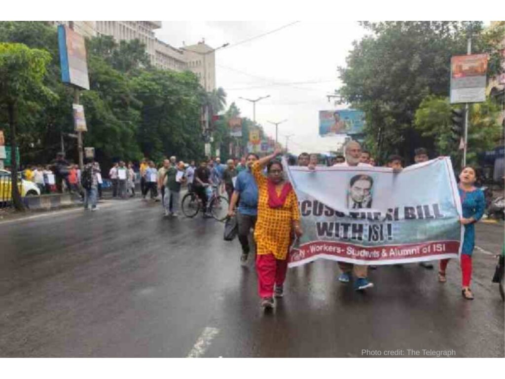 ISI Bill tabled in Parliament amid protests