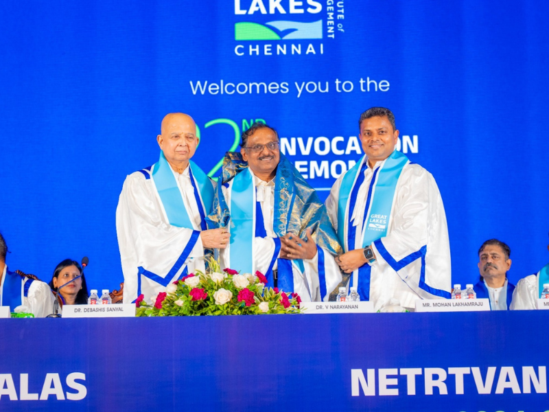 ISRO succeeds because of teamwork, says chairman V. Narayanan at Great Lakes convocation
