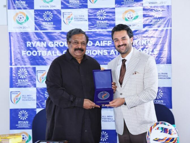 Ryan Group, AIFF launch School Grassroots Football Programme