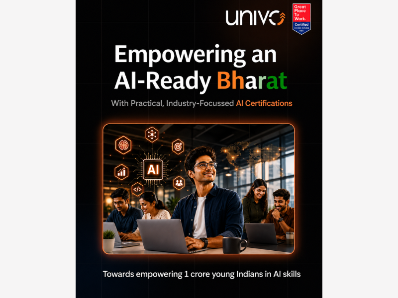 UNIVO launches AI readiness initiative to skill 10 million youth