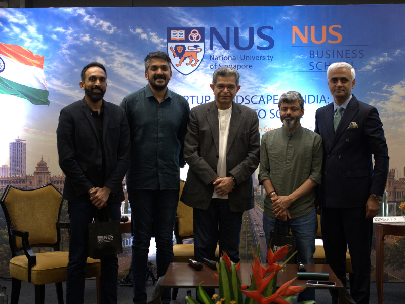 30 NUS Executive MBA leaders explore India's technology, healthcare and startup ecosystems