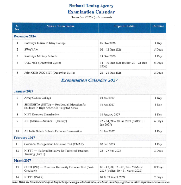 calendar