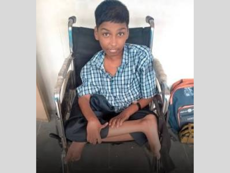 Student with 90 per cent disability secures admission to IIT Madras programme