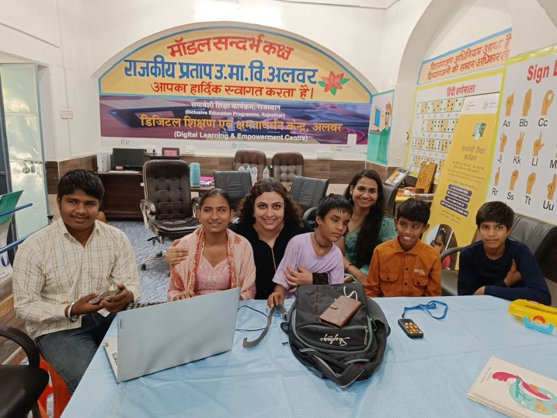 TBZ partners with Sightsavers India to support inclusive education in Alwar