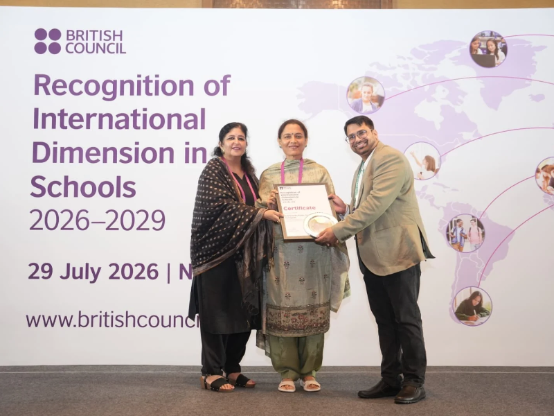 GD Goenka Public School Gurugram earns British Council RIDS Award